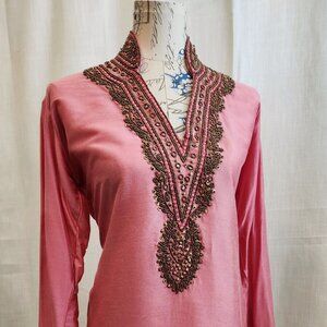 Silk Indian Tunic Shirt